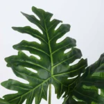 Faux Lush Philodendron Plant With Pot - 4 Feet - Image 3