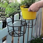 Mandala Glow Planter Stand